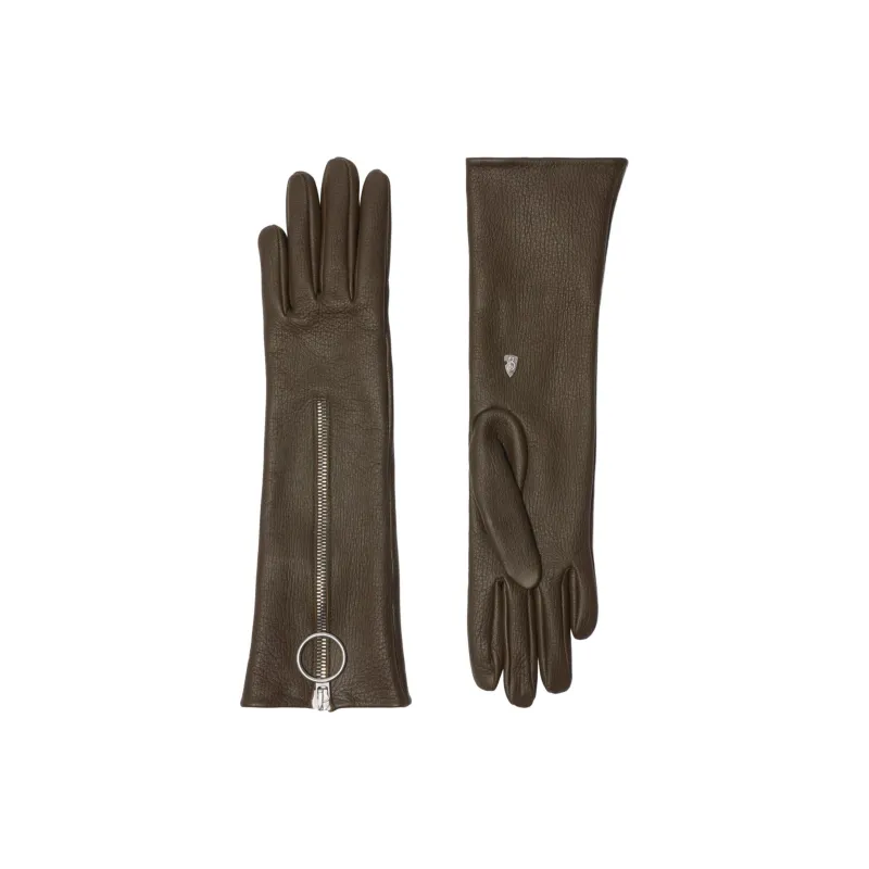 Burberry Zip up Gloves-1