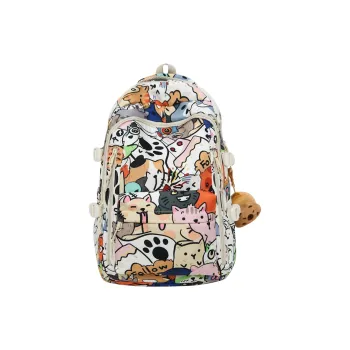 Xuan Xi Nylon Backpack Regular Unisex White