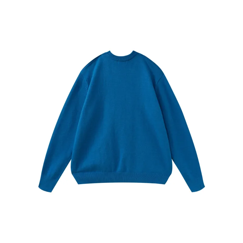 I'm David Knitwear Unisex Blue-1