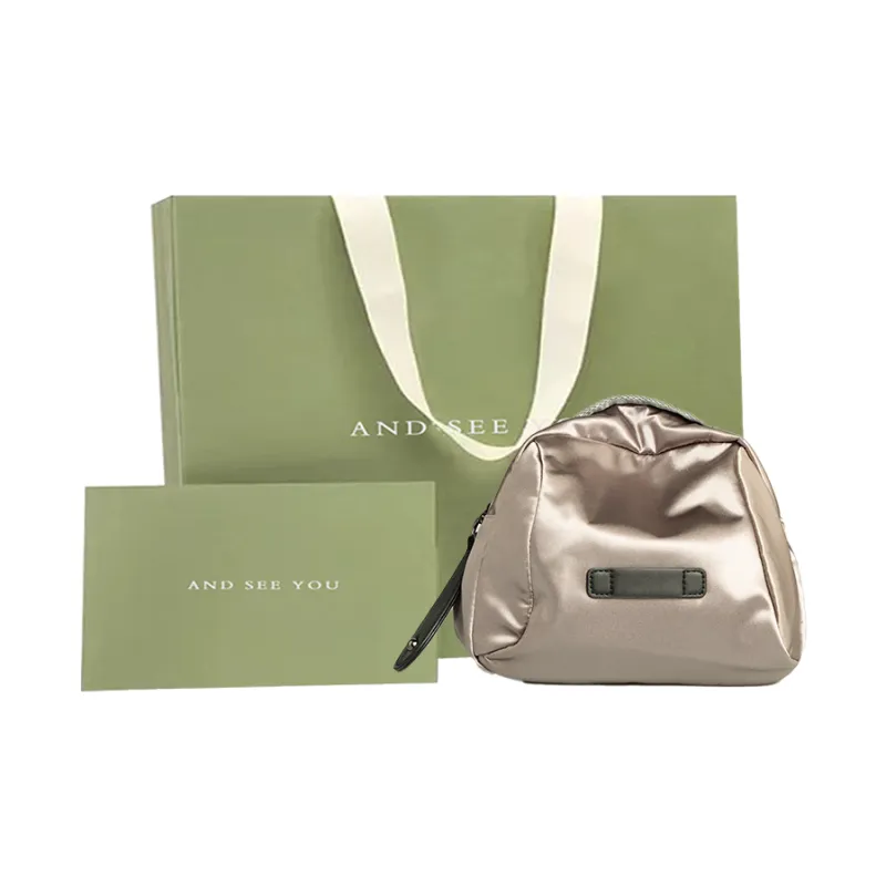 ANDSEEYOU Oxford Crossbody Bag Women's Black/Silver-3