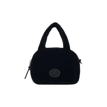 Lee Polyester Bowling Bag, Handbag Mini Women's Black