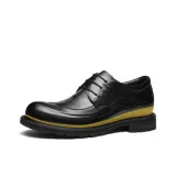 Black Lace-Up Height Increasing 379V7211N