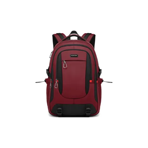 EDISON Water repellent Polyester Backpack Unisex Multicolor