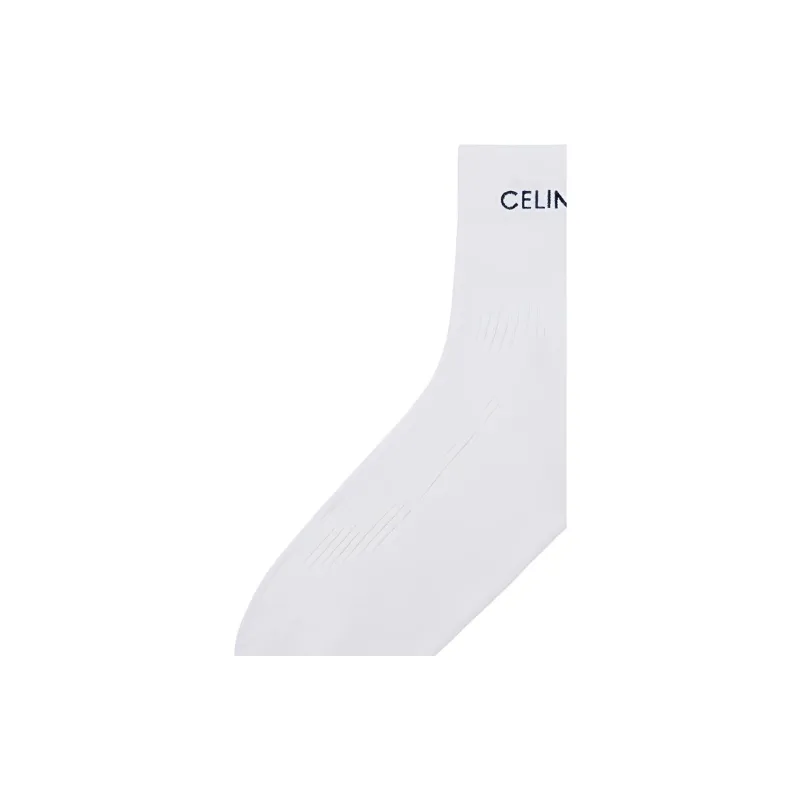 CELINE SS23 Ankle Socks Women's White-3