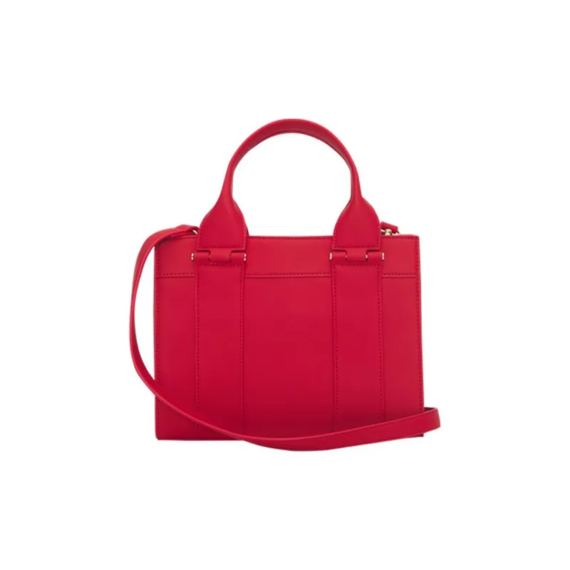 LOVE MOSCHINO Synthetic Leather Shoulder Bag Crossbody Bag Handbag Women's Red-1