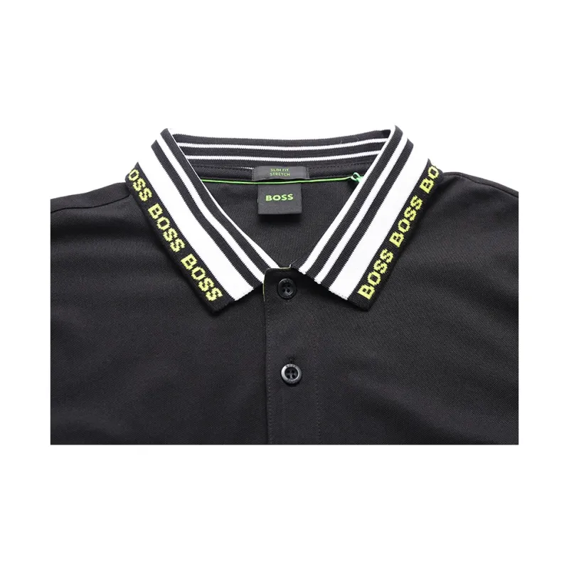 HUGO BOSS SS23 Polo Shirt Men's Black-2