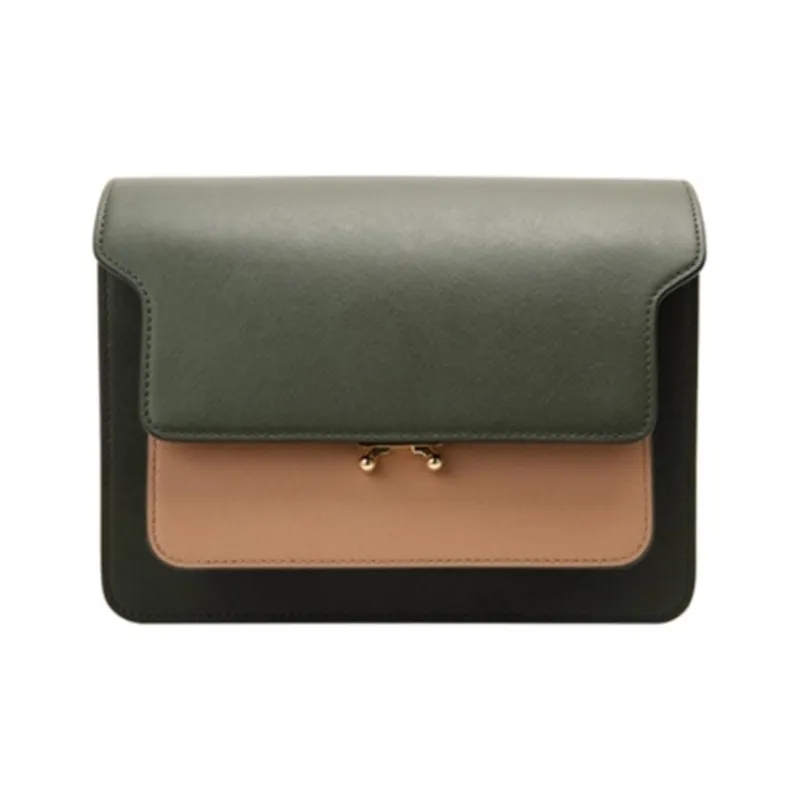 MARNI Leather Trunk Bag Shoulder Bag Crossbody Bag Women's Jasper-0