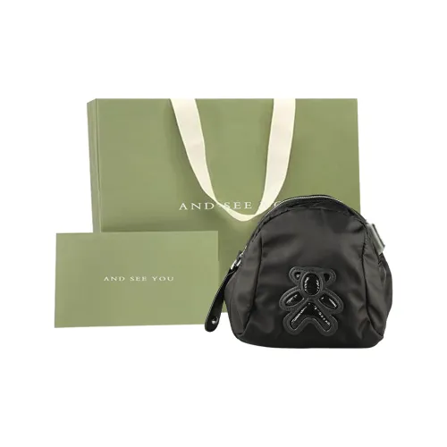 ANDSEEYOU Oxford Crossbody Bag Women's Black