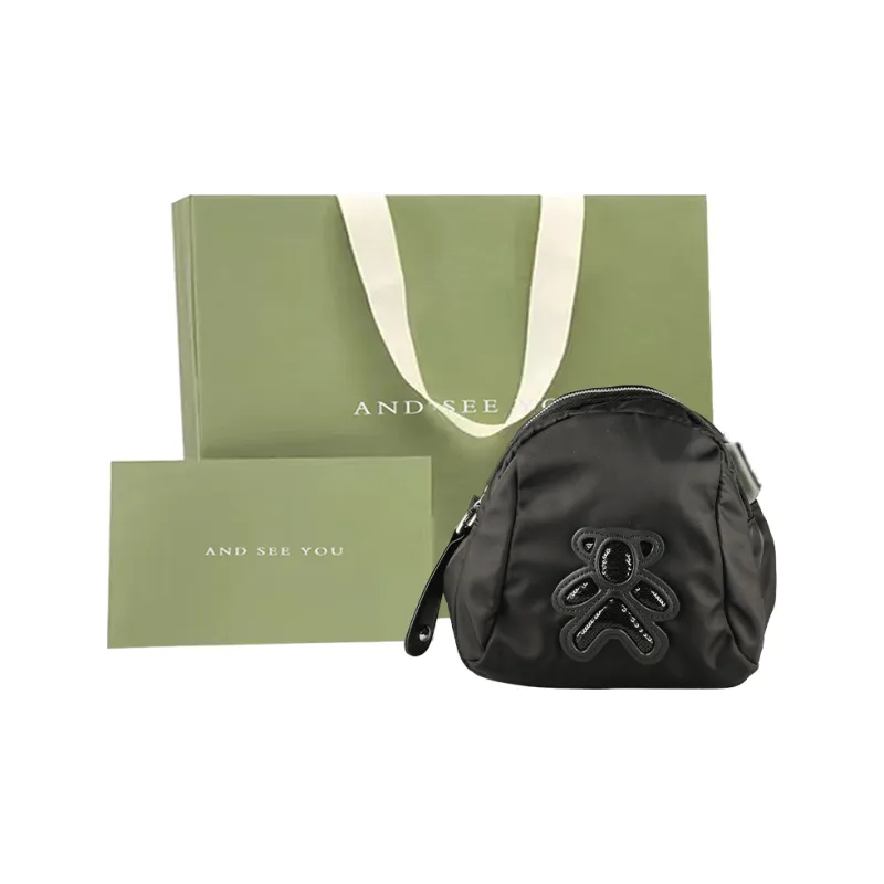ANDSEEYOU Oxford Crossbody Bags Women's Black-0