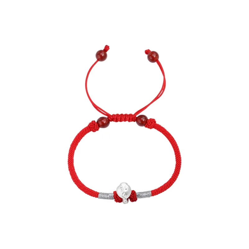 Nine Music 999 Fine Silver Hand Rope Unisex-35