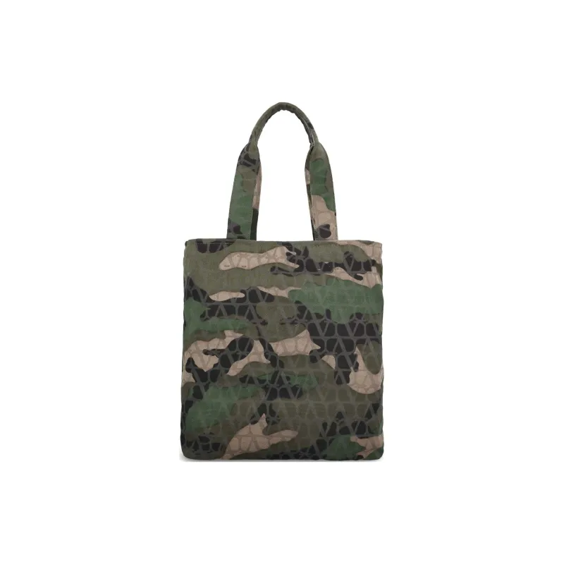 Valentino Camouflage Patterned Top Handle Bag-2