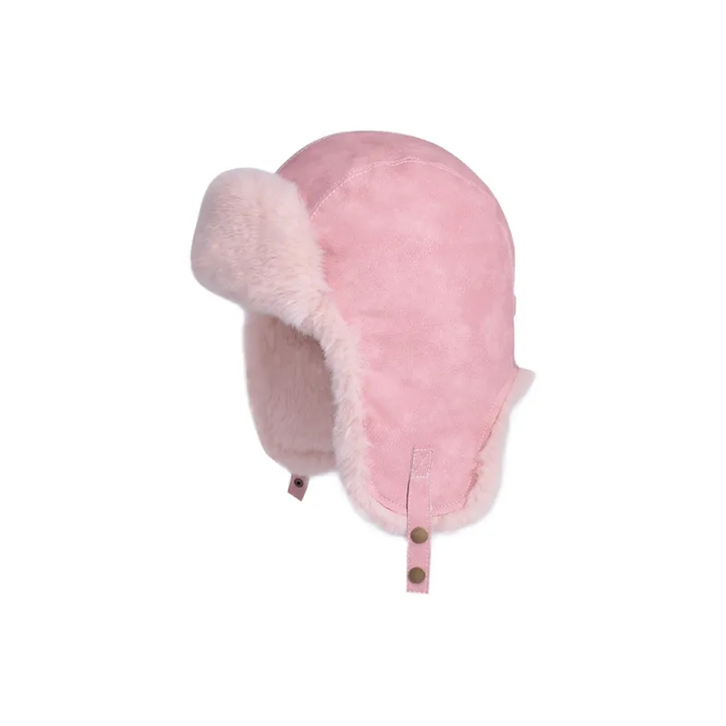 TUCANO Polyester Trapper Hats Unisex Pink-5