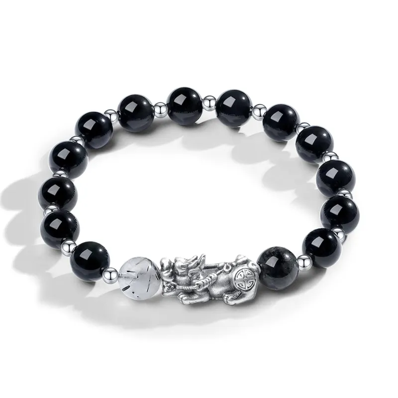 PUTUOSHANWENCHUANG Agate Bracelets Unisex-5