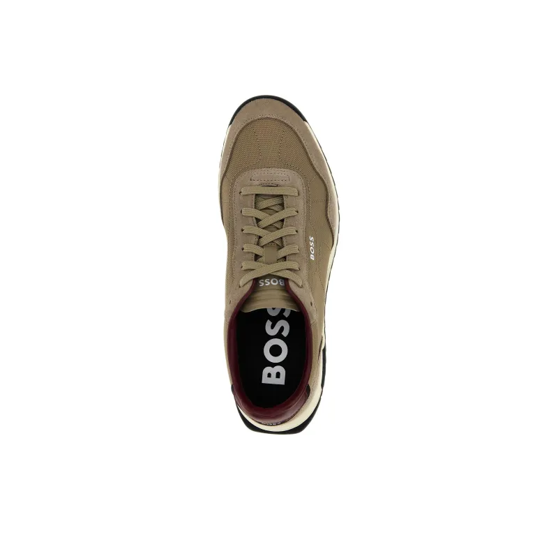 HUGO BOSS Zayn Low-Top Casual Shoes Men's Umber-3