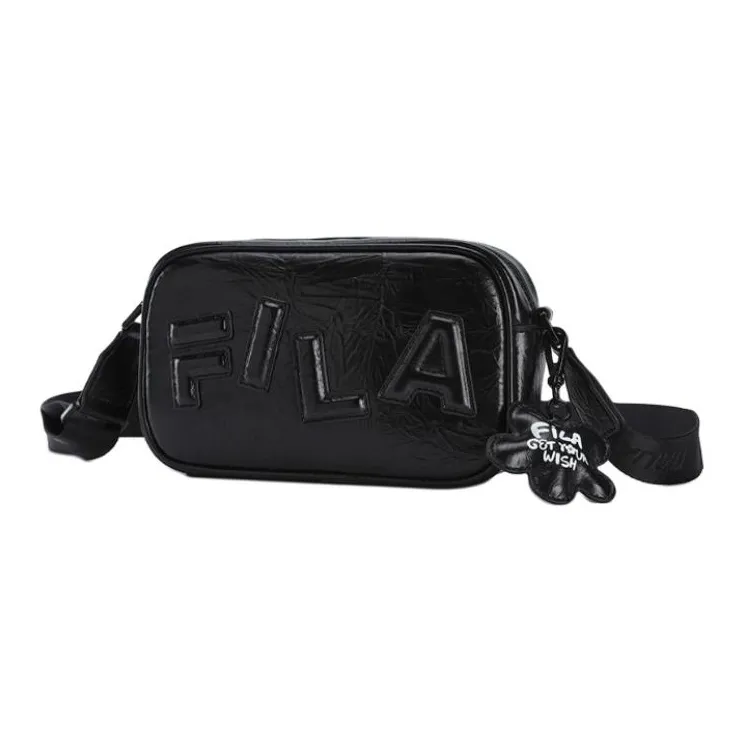FILA ORIGINALE PU Crossbody Bags Women's Jet Black-1
