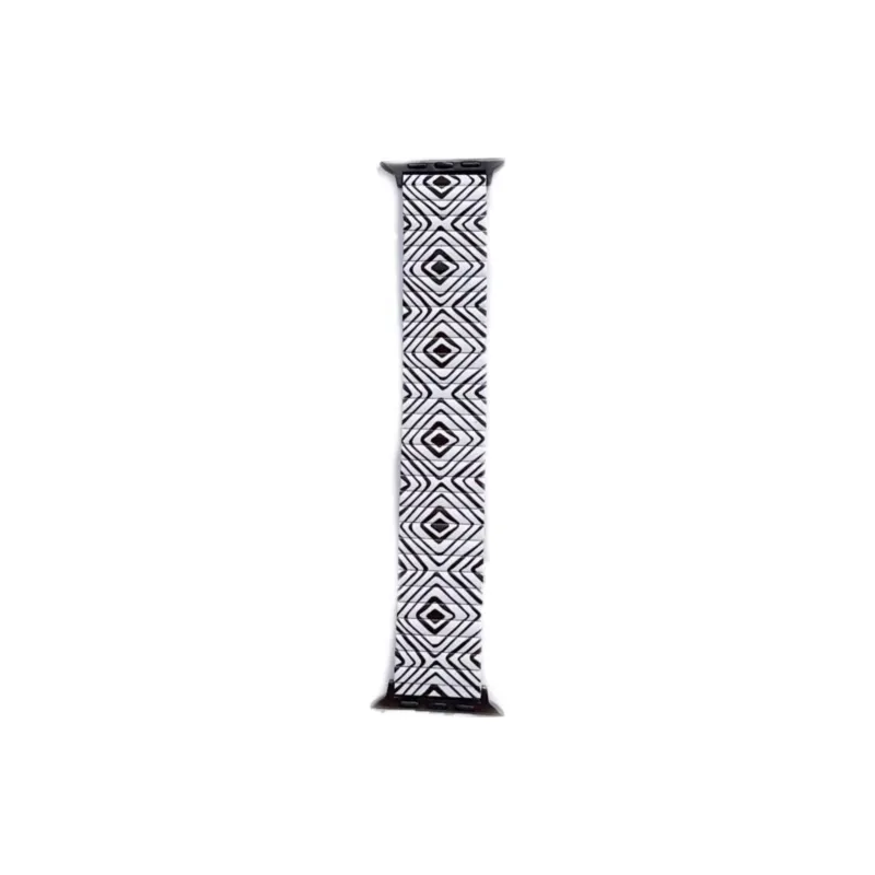 Cuttlefish Grid Apple Compatibility Watch Band Stainless Steel Material-4