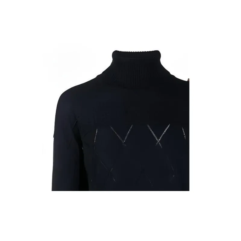VERSACE SS22 Sweater Men's Dark Blue-6