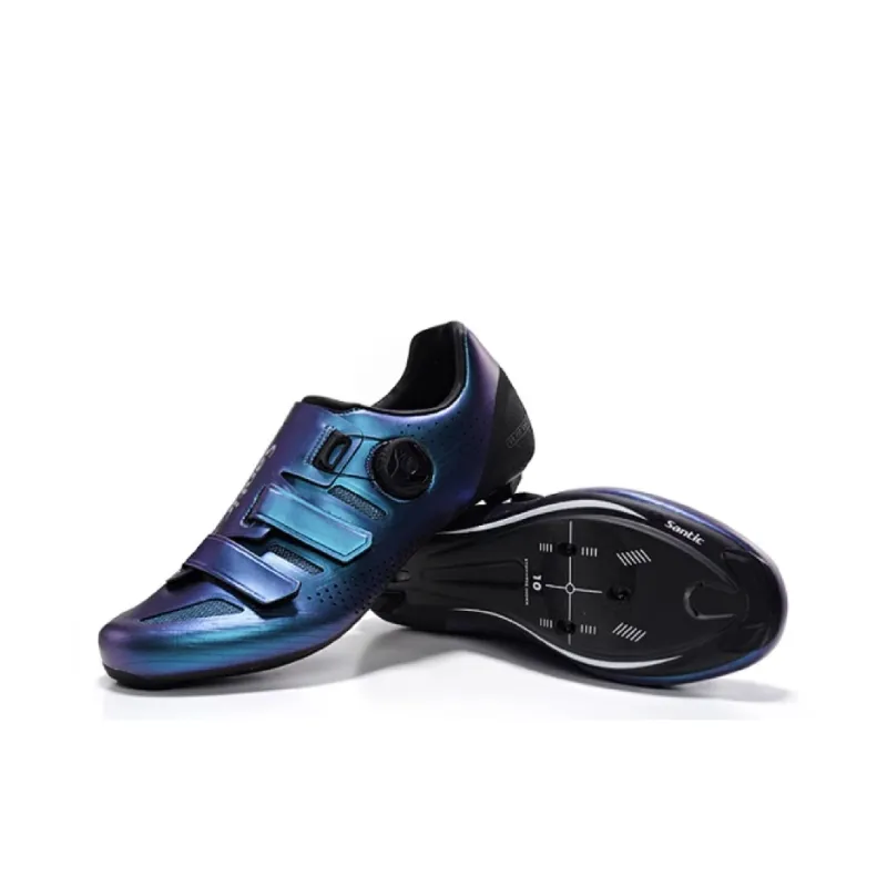 SANTIC Breathable Coverage Slip-Resistant Low-Top Cycling Shoes Unisex-10