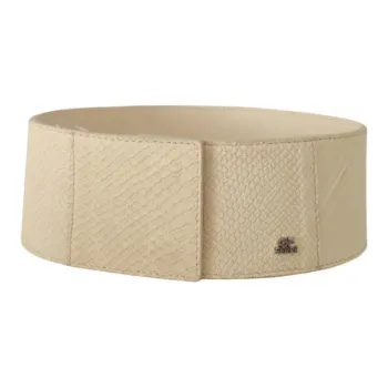 GIANFRANCO FERRE Leather Leather Belts Women's Ecru -