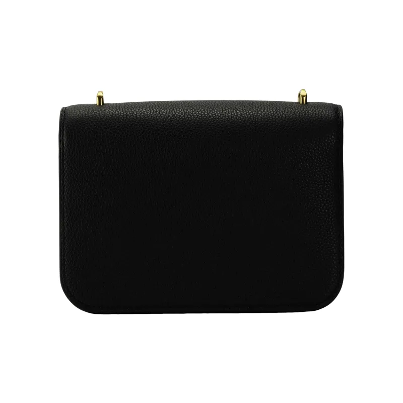 TORY BURCH Eleanor Litchi Grain Leather Crossbody Bag, Shoulder Bag Women's Black-2