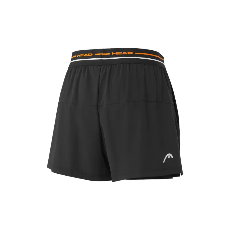 HEAD Sports Shorts Women's Black Solid Color-1