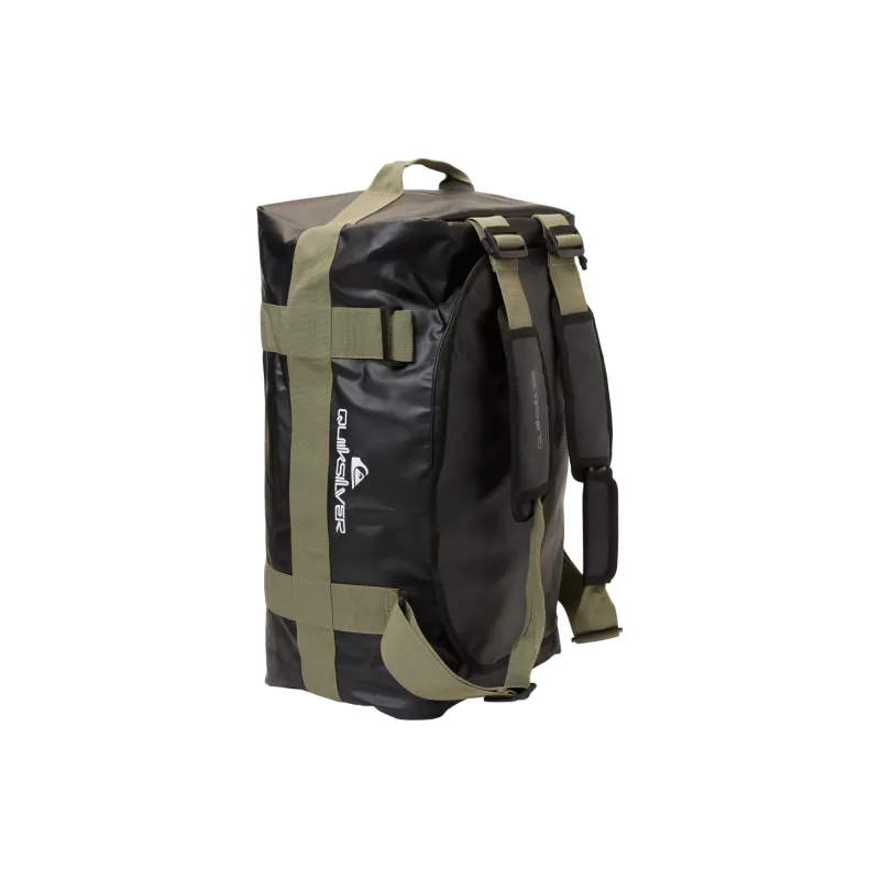 Quiksilver Polyvinyl Chloride Double-Shoulder Portable Travel Bag Men's Black-2