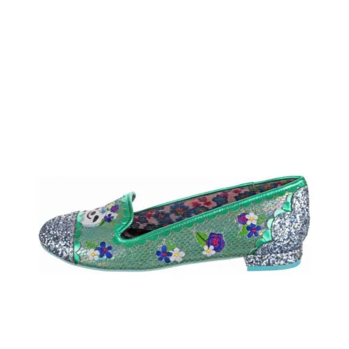 IRREGULAR CHOICE Slow Much Love Casual Single Shoes Women's Green