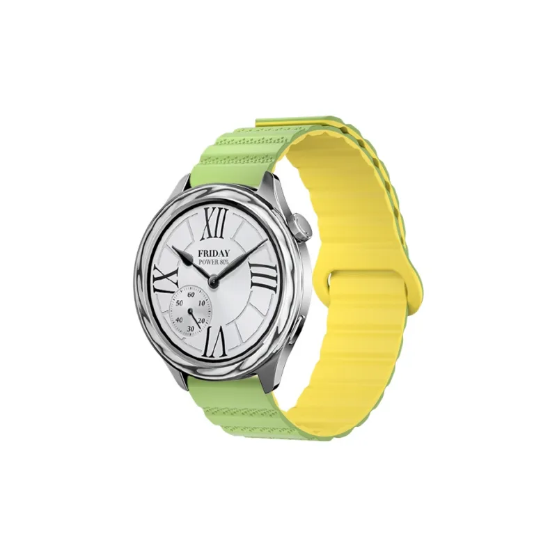 IBOANN Watch Band Xiaomi Compatibility Silicone Material-22