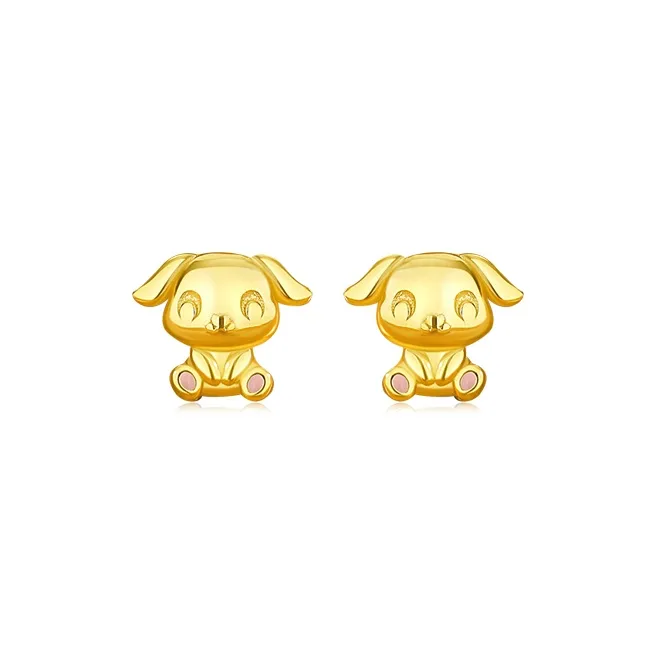 KING TAI SANG S925 Silver Stud Earrings Women's-13