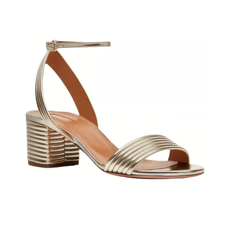 AQUAZZURA Sundance 50mm Leather Sandals-2