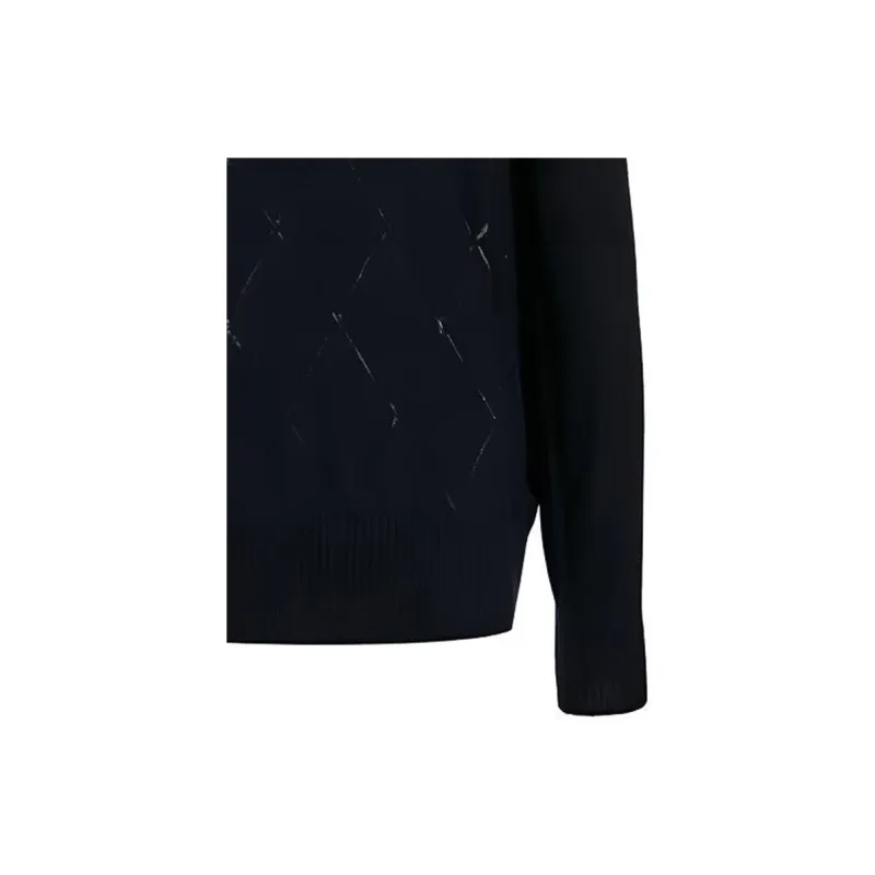 VERSACE SS22 Sweater Men's Dark Blue-4