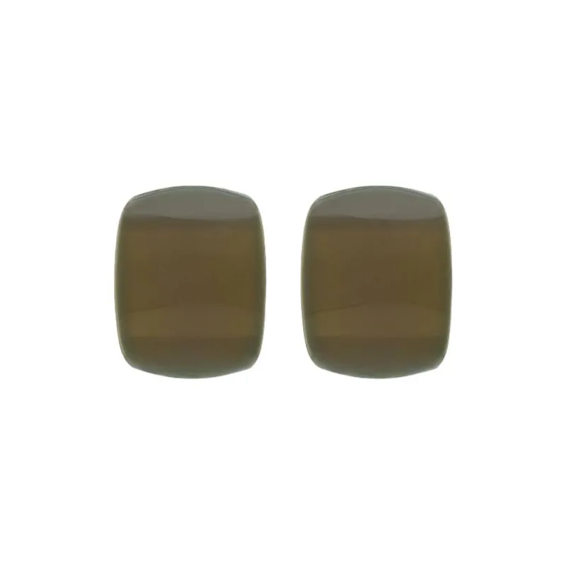 SAINT LAURENT Brass Clip On Earrings Women's Gold-0