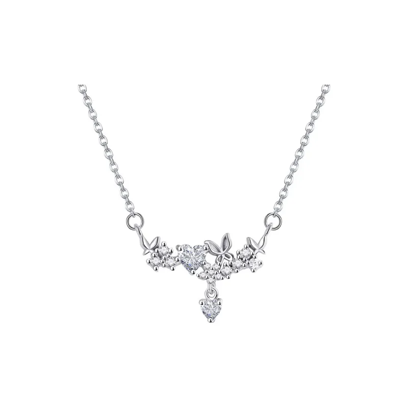 MOVER S999 Fine Silver Necklaces Women's-0