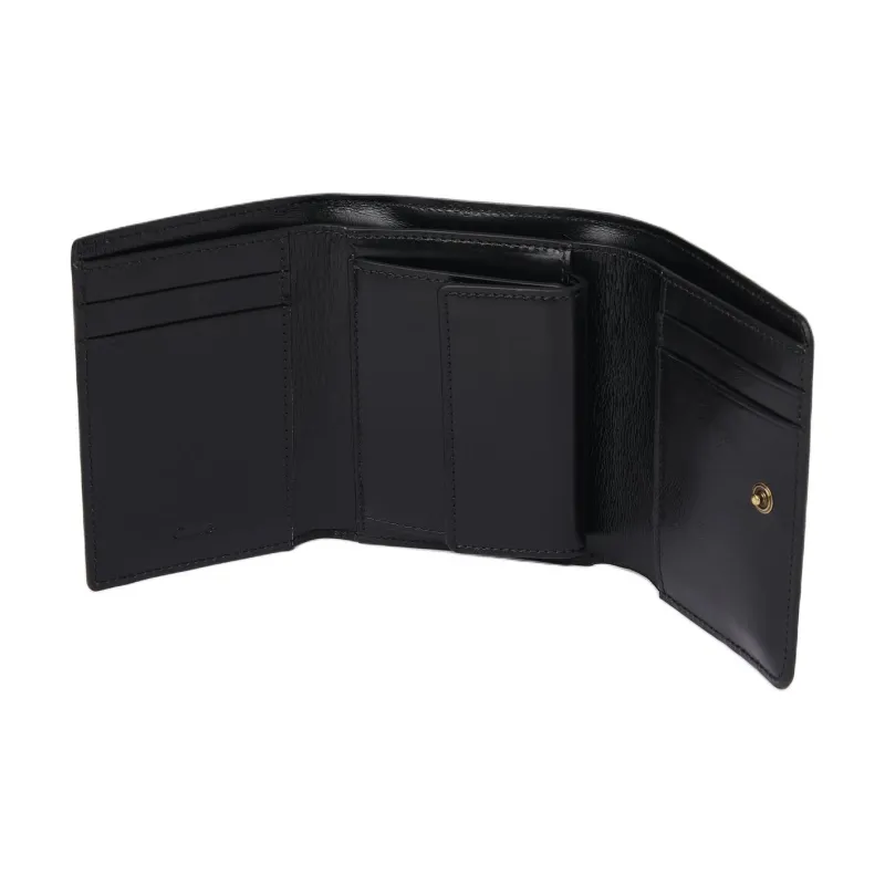 Chloe Calfskin Wallet Trumpets Women's Black-3
