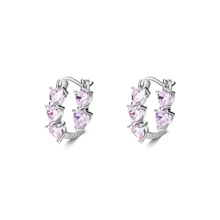 KAiLA S925 Silver Clip On Earrings Women's-0