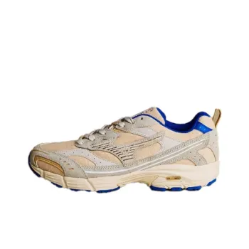 WIND AND SEA x Mizuno Anti Slip Wear Resistant Low Top Casual Running Shoes Unisex Light Brown