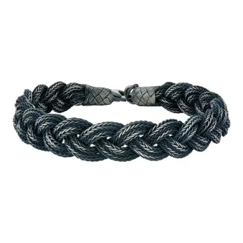 LUCKYMOJO Sterling Silver Bracelets Unisex