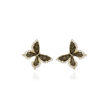 QLADY S925 Silver Stud Stud Earrings Women's
