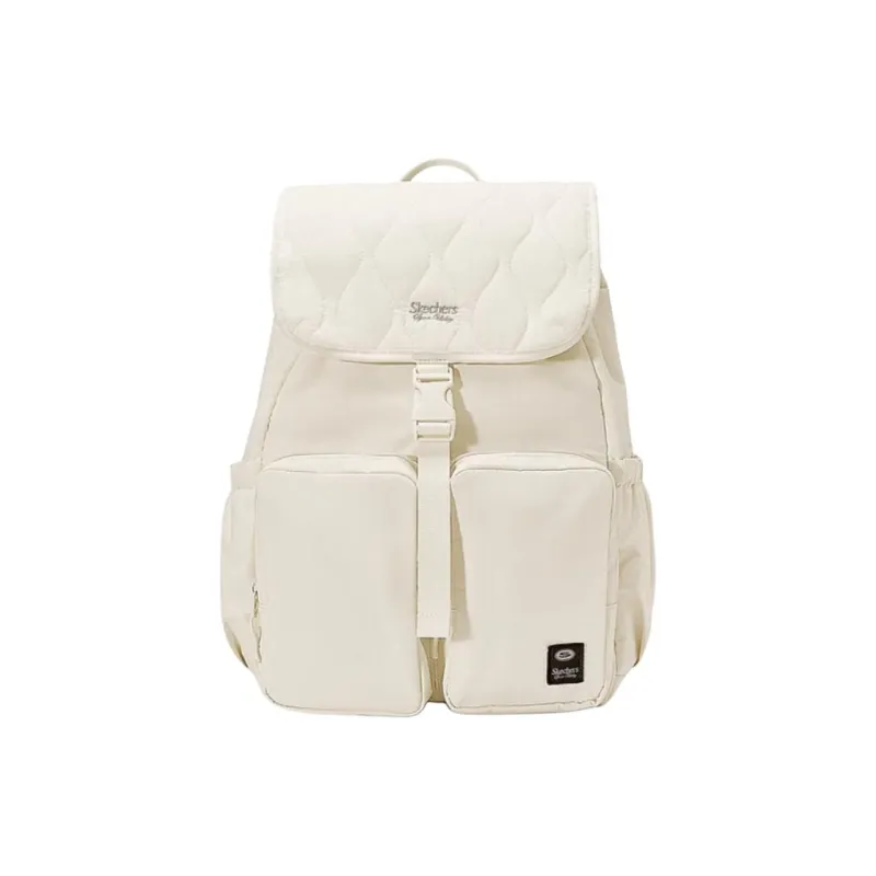Skechers Fabric Backpack Regular Unisex Pure White-0