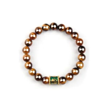 EADDA JEWELRY Tiger's Eye Stone Bracelets Unisex
