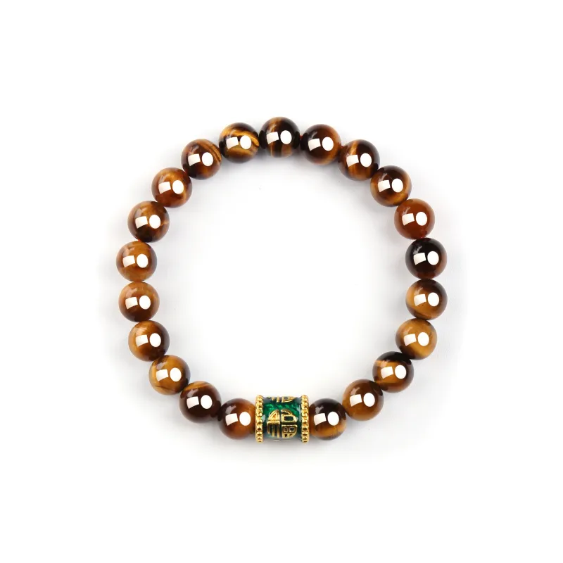 EADDA JEWELRY Tiger's Eye Stone Bracelets Unisex-0