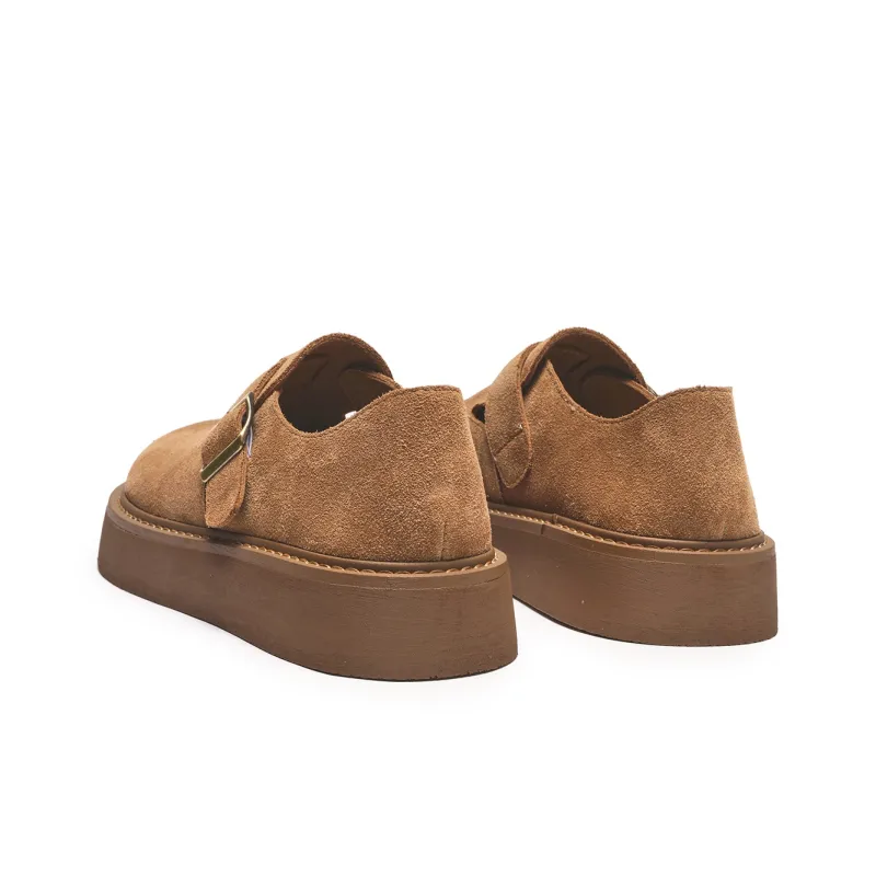 Hotwind Pinecone Grey Series Casual Single Shoes 4cm Women's-5