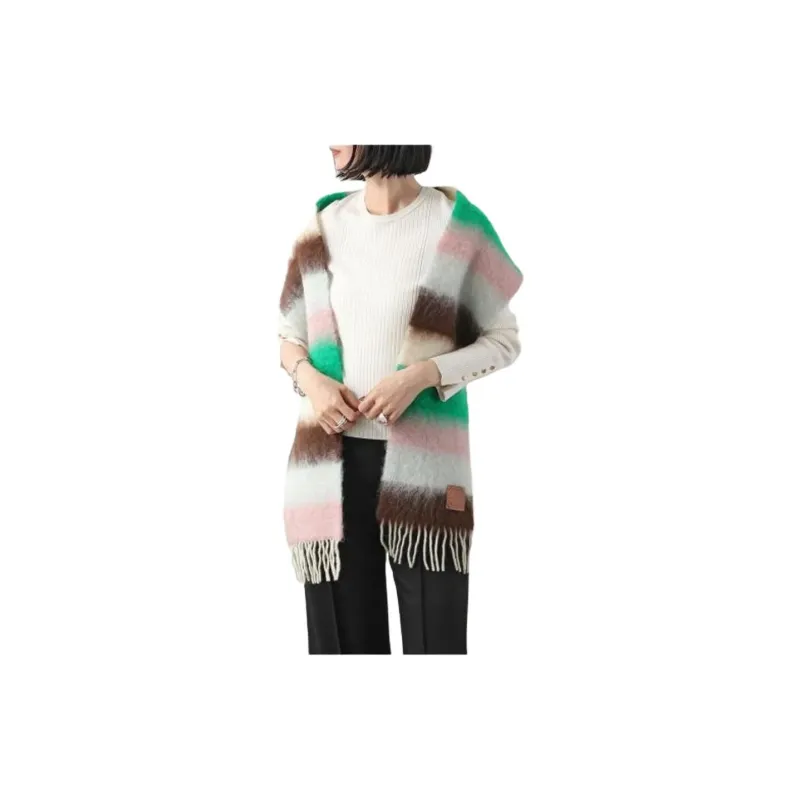 LOEWE Knit Scarves Unisex-3