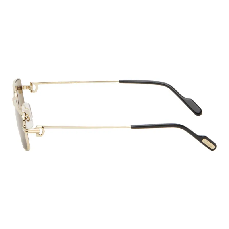 Cartier Rectangle frame Sunglasses-2
