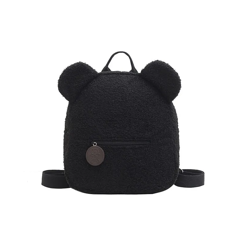 DALO Plush Backpack Kids' Khaki/Green/Blue/Coffee/Black-15