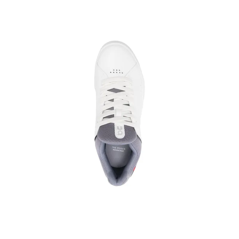 On The Roger Advantage White Fossil Women's-3
