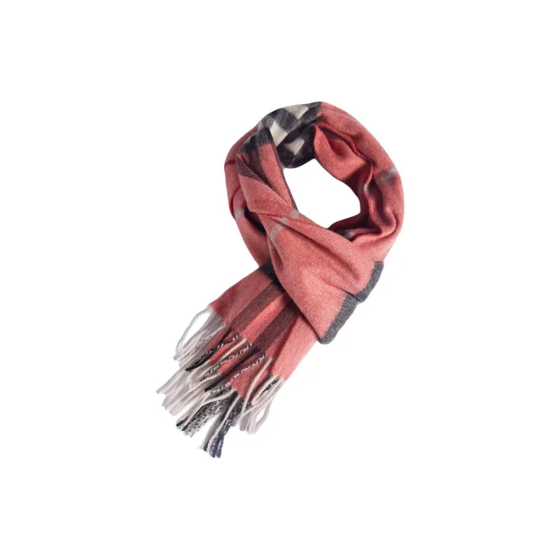 H YXIANG Cashmere Knit Scarves Women's-6