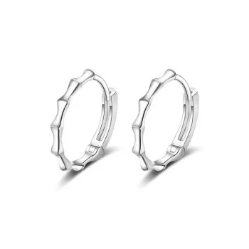 ETAHLOVE S925 Silver Earrings Unisex Bestie Girlfriend Gift Birthday Anniversary Box