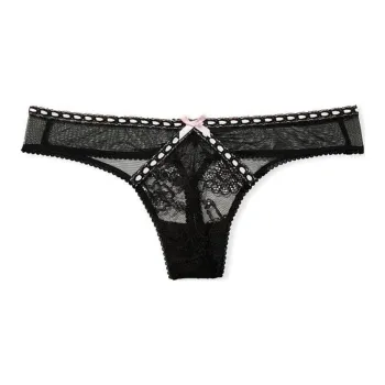 Victoria's Secret Underpants Women's 1 Pack Black