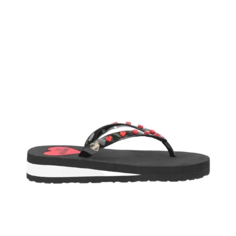 MOSCHINO Flip Flops Women's Black-1